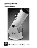 Meade Starfinder 16 Instruction Manual preview