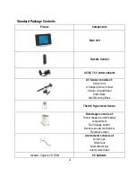 Предварительный просмотр 4 страницы Meade TE923W User Manual