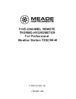 Meade TS34C-M User Manual preview