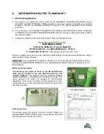 Preview for 5 page of Mean Green MAJORIS CXR 133 Instruction Notice