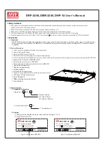 Preview for 3 page of Mean Well DBR-3200 Series User Manual