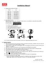 Предварительный просмотр 3 страницы Mean Well DDR-120A-12 Installation Manual