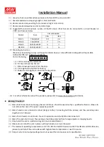 Предварительный просмотр 2 страницы Mean Well DR-15-5 Installation Manual