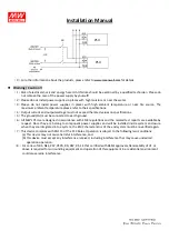 Preview for 4 page of Mean Well HEP-1000 Installation Manual