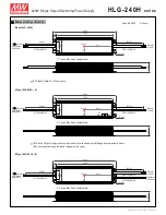 Предварительный просмотр 2 страницы Mean Well HLG-240H-15 Quick Start Manual