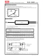 Предварительный просмотр 5 страницы Mean Well HLG-240H-15 Quick Start Manual