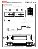 Предварительный просмотр 6 страницы Mean Well HLG-240H-15 Quick Start Manual