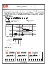 Предварительный просмотр 3 страницы Mean Well MP1K0 Instruction Manual