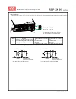 Preview for 6 page of Mean Well RSP-2400-12 Manual