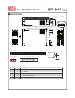 Preview for 9 page of Mean Well RSP-2400-12 Manual