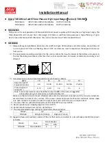 Mean Well TDR-960 Series Installation Manual preview