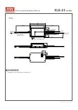 Предварительный просмотр 8 страницы Mean Well XLG-25 Series Manual