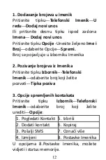 Preview for 12 page of meanIT SENIOR IV User Manual