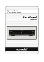 Meanta CR9000PVR User Manual preview