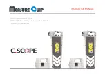 Предварительный просмотр 1 страницы Measure-Quip C.Scope CXL3 Instruction Manual