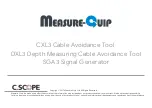 Предварительный просмотр 2 страницы Measure-Quip C.Scope CXL3 Instruction Manual