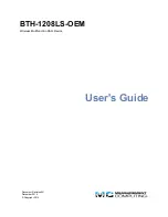 Preview for 1 page of Measurement Computing BTH-1208LS-OEM User Manual