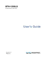 Preview for 1 page of Measurement Computing BTH-1208LS User Manual