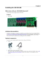 Preview for 8 page of Measurement Computing CIO-DAC08 User Manual