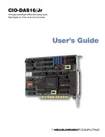 Preview for 1 page of Measurement Computing CIO-DAS16/Jr User Manual