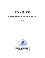 Preview for 2 page of Measurement Computing CIO-DAS16/Jr User Manual