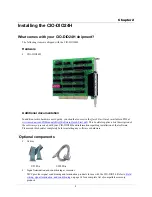 Preview for 8 page of Measurement Computing CIO-DIO24H User Manual