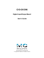 Preview for 2 page of Measurement Computing CIO-DIO96 User Manual