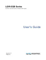 Measurement Computing LGR-5320 Series User Manual preview