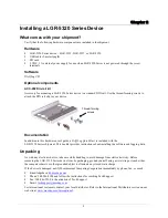 Preview for 8 page of Measurement Computing LGR-5320 Series User Manual