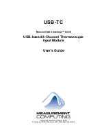 Preview for 2 page of Measurement Computing Measurement Advantage USB-TC User Manual