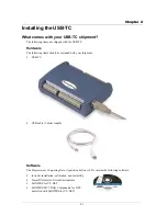 Preview for 13 page of Measurement Computing Measurement Advantage USB-TC User Manual