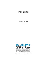 Preview for 2 page of Measurement Computing PCI-2513 User Manual