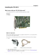 Preview for 8 page of Measurement Computing PCI-2513 User Manual