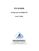 Preview for 2 page of Measurement Computing PCI-DAS08 User Manual