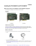 Preview for 10 page of Measurement Computing PCI-DAS6013 User Manual