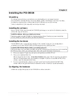 Preview for 6 page of Measurement Computing PCI-DIO24 User Manual