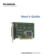 Measurement Computing PCI-DIO24H User Manual preview