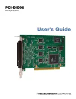 Measurement Computing PCI-DIO96 User Manual preview