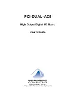 Preview for 2 page of Measurement Computing PCI-DUAL-AC5 User Manual