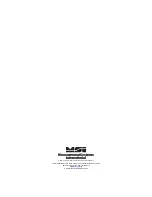 Preview for 8 page of Measurement Systems MSI-6260CS Calibration Manual