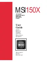 Measurement Systems Sky-Weigh MSI-150XM User Manual предпросмотр