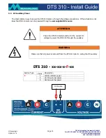 Preview for 10 page of Measurlogic DTS 310 Install Manual