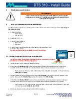 Preview for 11 page of Measurlogic DTS 310 Install Manual