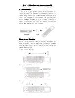 Measy RC12 Manual preview