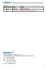 Preview for 2 page of Mebay HM500 User Manual