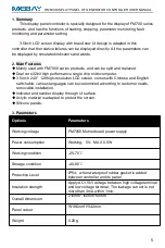 Preview for 6 page of Mebay HM500 User Manual