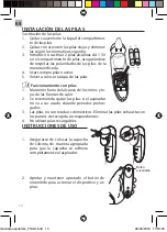 Предварительный просмотр 10 страницы mebby 8057017951957 User Manual