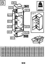 Preview for 19 page of Meble Furniture 55260 Instruction Manual