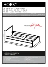 Meble Wojcik HOBBY 90B Assembly Instruction Manual preview