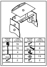 Предварительный просмотр 2 страницы Meblik 433 Assembly Instructions Manual